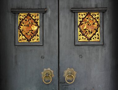 Antique door clipart