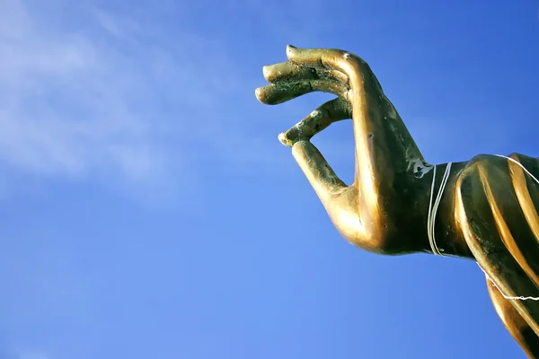 stock image The buddha hand statue