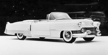 1954 Cadillac Eldorado clipart