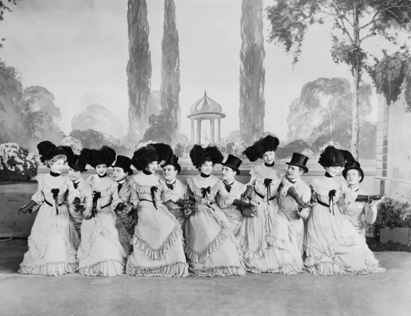 维多利亚时代的社会 — 图库照片
