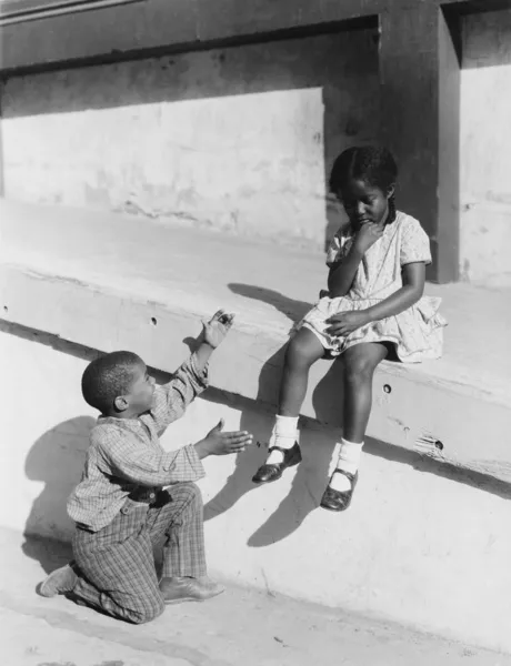 Bambini afroamericani — Foto Stock
