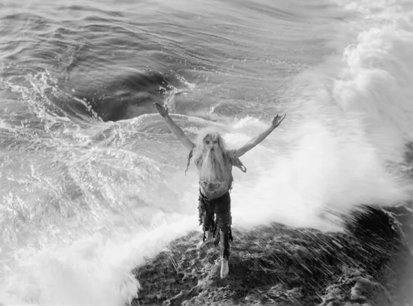 Kruté moře — Stock fotografie