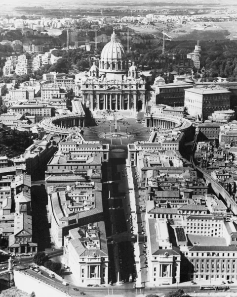 Ватикан сверху — стоковое фото