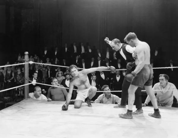 Αγώνας πυγμαχίας — Φωτογραφία Αρχείου