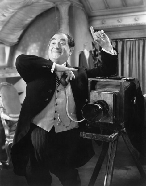 Photographer taking a picture