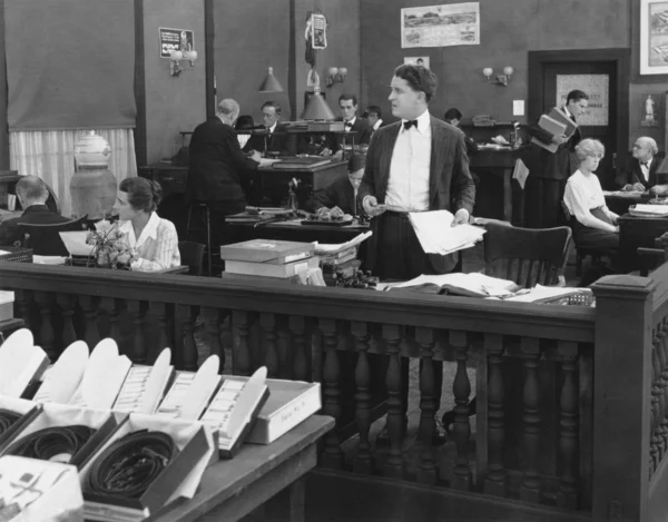 Arbeit im Gerichtsgebäude — Stockfoto