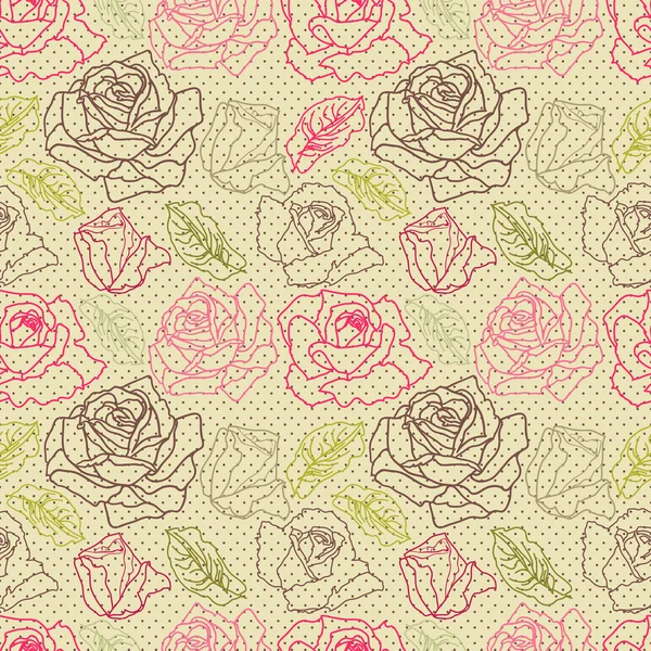 旋回 pop アート グラフィックの花の背景ベクトル — ストックベクタ