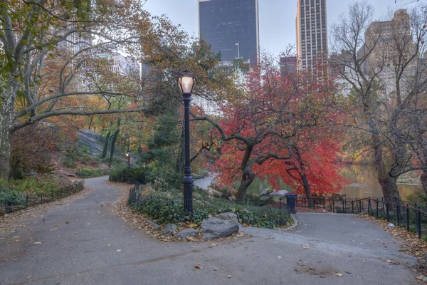 Herbst in der Nähe von Gapstow Bridge — Stockfoto