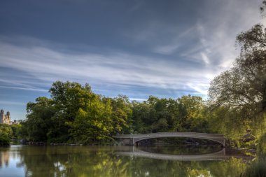 Central Park'a yay Köprüsü