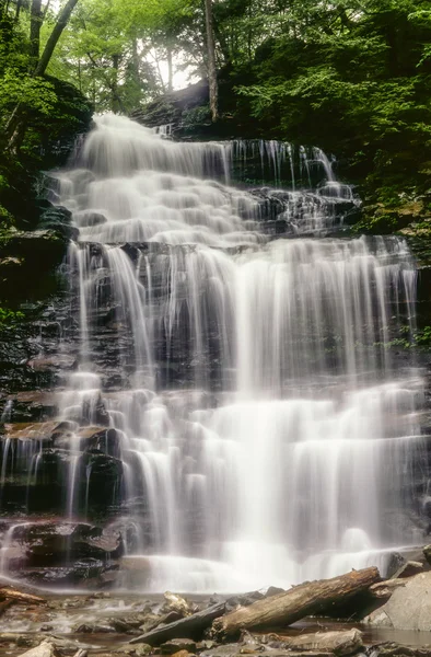 Ganoga Falls in early May — Stock Photo, Image