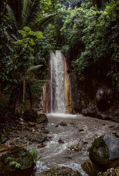 Waterfall, St. Lucia — Stock Photo, Image