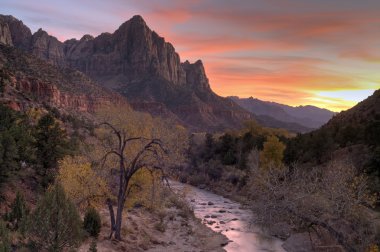 Zion Canyon clipart