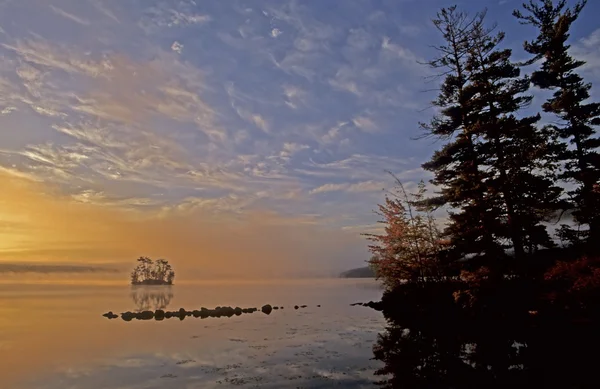Lago Maine — Foto de Stock