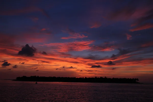 Puesta de sol sobre Key West — Foto de Stock