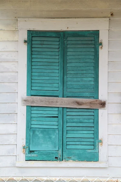 Closed Shutters Stock Photo