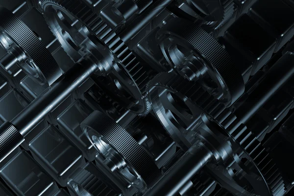 stock image Cogs gears detail