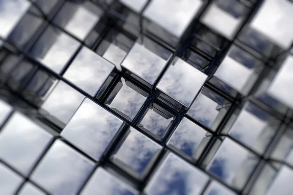 Cubi sfondo — Foto Stock