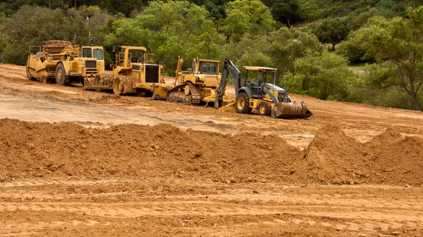 Earthwork Site and Equipment — Stock Photo, Image