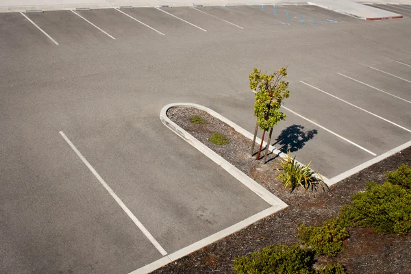 Parque de estacionamento vazio Imagem De Stock