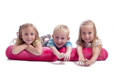 Brother and sisters clipart