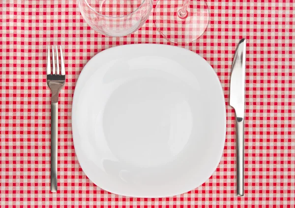 Instelling voor het diner — Stockfoto