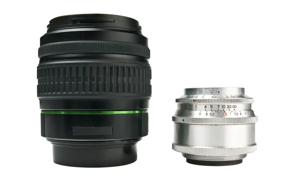 Old and modern lenses — Stock Photo, Image