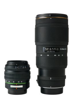 Camera lenses clipart