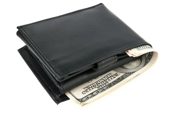 Wallet and dollars — Stock Photo, Image