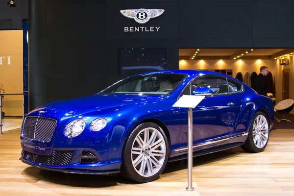 Bentley continental gt velocidade — Fotografia de Stock