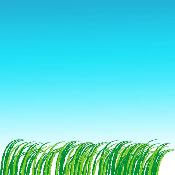 Gras van frame — Stockfoto