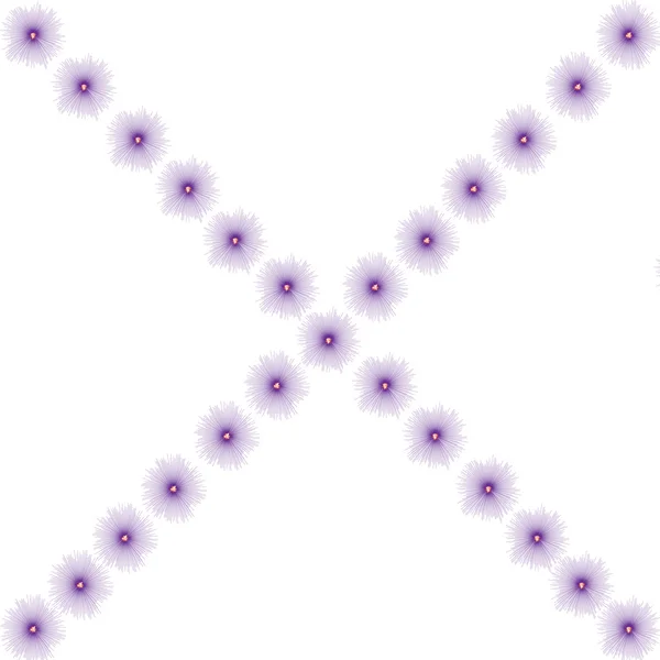 Kreuzförmige Blüten — Stockfoto
