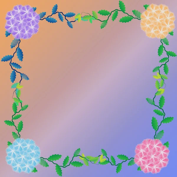 Kehyksen kukka — kuvapankkivalokuva