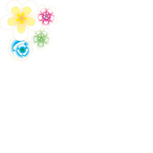 Flower on background — Stock Photo, Image