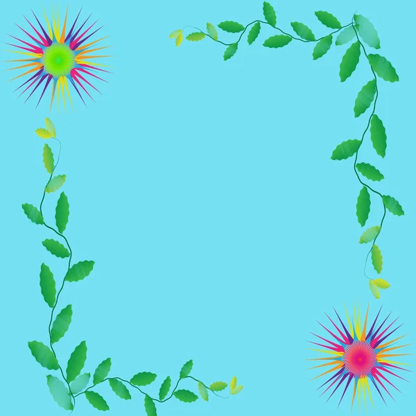 Renkli arka plan üzerinde çiçek — Stok fotoğraf