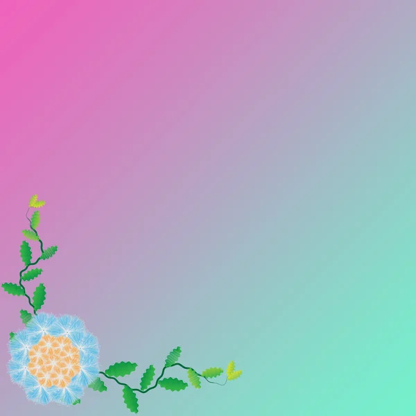 프레임의 꽃çerçeve çiçek — Stockfoto