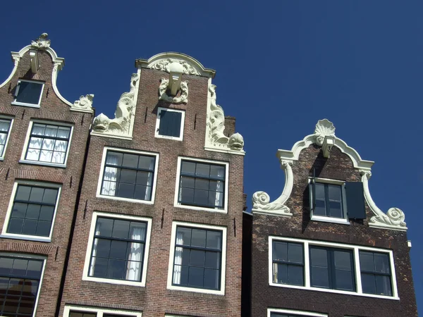 stock image Amsterdam houses