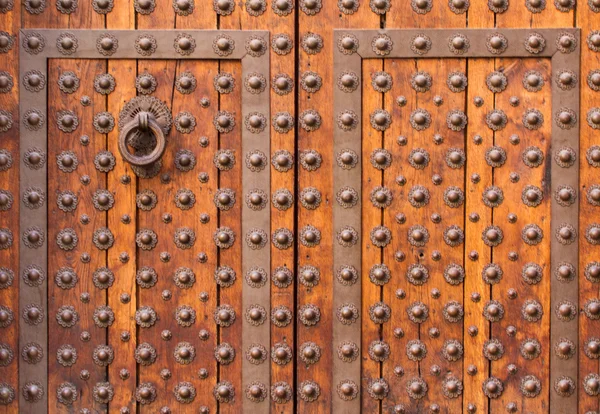 stock image Old wood door