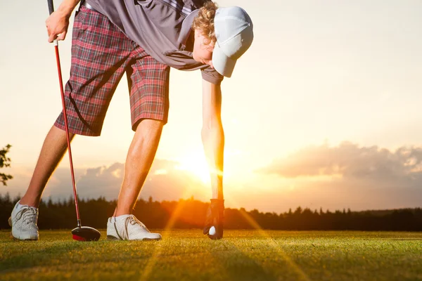 Giocatore di golf — Foto Stock