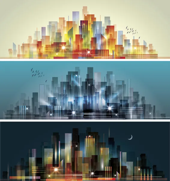 Şehir Manzarası Vektör Grafikler