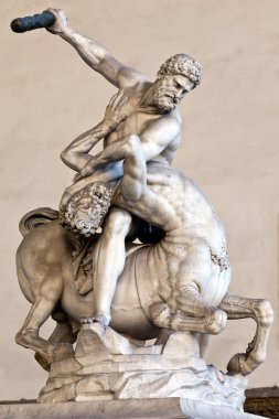 Hercules and Nessus by Giambologna clipart