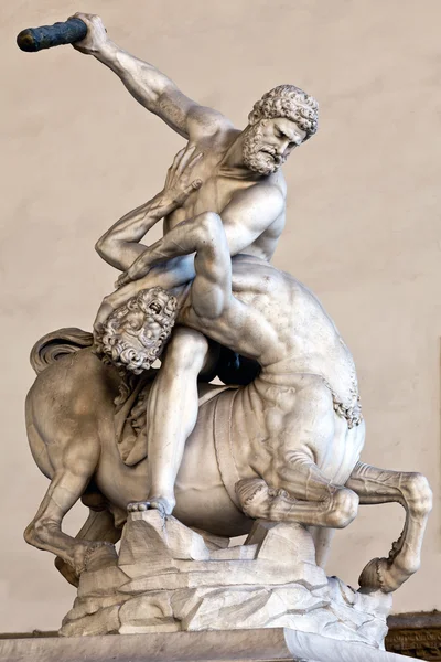 Ercole e Nessus di Giambologna — Foto Stock