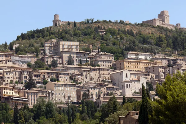 Ortaçağ şehri assisi, İtalya — Stok fotoğraf