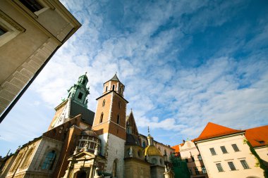 Wawel Castle in Cracow, Poland. clipart