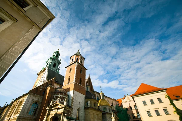 Hrad Wawel v Krakově, Polsko. — Stock fotografie