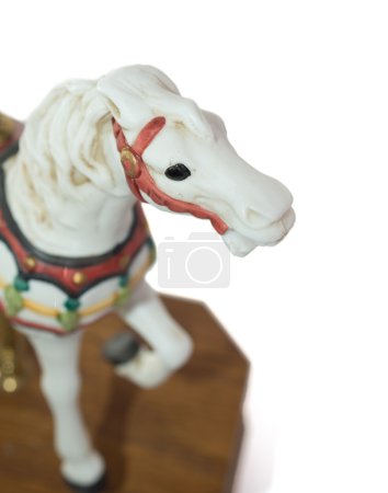 Cheval carrousel miniature 